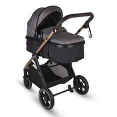 Coccolle Otroški voziček 3in1 HAPI Soley Smoked Grey