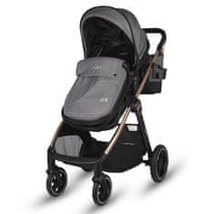 Coccolle Otroški voziček 3in1 HAPI Soley Smoked Grey