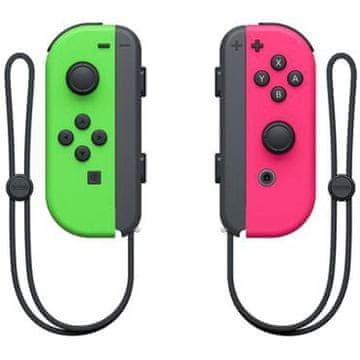 Nintendo Joy-Con par Neon Grn/Neon Pink