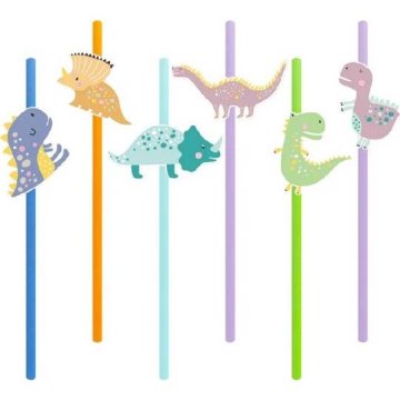 Slamice dinozavri 6ks 20cm - Party Pal