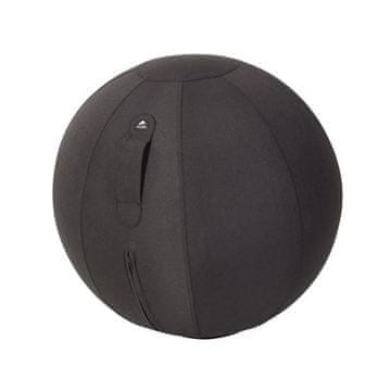 Ergonomska sedežna žoga Alba - črna, 65 cm