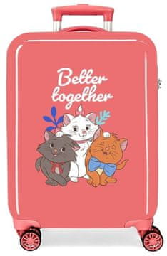 Disney JOUMMABAGS Potovalni kovček ABS Cat Marie Coral ABS plastika, 55 cm