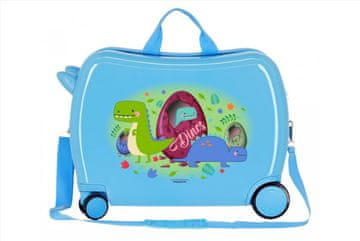 Joummabags Otroški kovček na kolesih MOVOM Dino MAXI