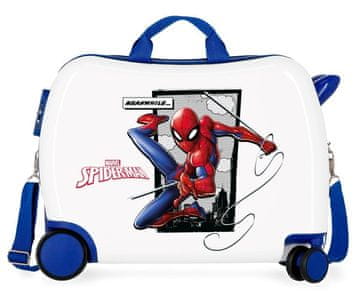 MARVEL JOUMMABAGS Otroški kovček na kolesih Spiderman Action MAXI ABS plastika, 50x38x20 cm, prostornina 34 l