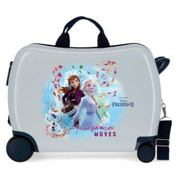 Disney JOUMMABAGS Otroški kovček na kolesih Ledeno kraljestvo Awesome MAXI ABS plastika, 50x38x20 cm, prostornina 34 l