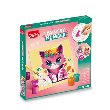 Maped Creativ Barvanje po številkah - mačka in zajec