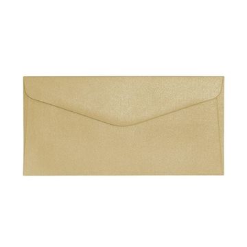 Ovojnice Pearl - DL/150 g, biser, zlata, 10 kosov