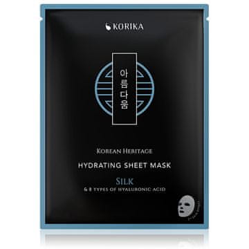 Hidratantna maska z 8 vrstami hialuronske kisline Korean Heritage (Hydrating Sheet Mask) 25 g