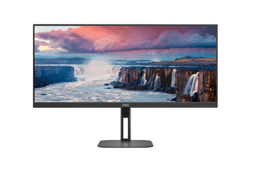 AOC U34V5C monitor, 86.4cm, UWQHD, VA, 100Hz, 4ms (GTG), Freesync (U34V5C/BK)