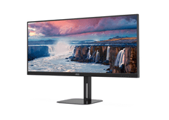 AOC U34V5C monitor, 86.4cm, UWQHD, VA, 100Hz, 4ms (GTG), Freesync (U34V5C/BK)