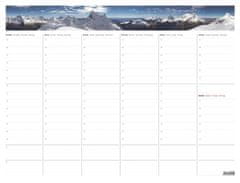 Tedenski načrtovalni zemljevid 2026 - A2, s fotografijo