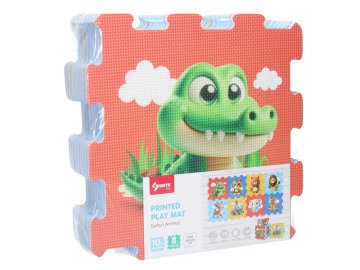 Penasta podloga za sestavljanko zoo 8 kosov v foliji