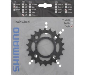 22z Shimano Acera FC-M361 3x7/8 prestavna ročica s 4 luknjami