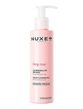 Nuxe Mleko za čiščenje Very Rose (kremno mleko za čiščenje) 200 ml