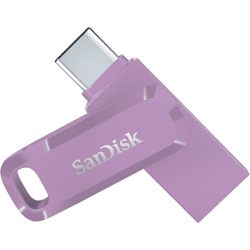 SanDisk 512GB Ultra Dual Drive Go USB-C/A 3.2 USB ključ (vijoličen)