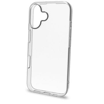 Celly Gelskin TPU ovitek za iPhone 16e Transparent