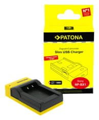 PATONA Foto polnilec Canon LP-E10 slim, USB-C