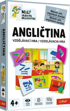 TREFL Izobraževalna igra Mali raziskovalec: angleščina