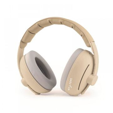 ZAZU Premium protihrupne slušalke za dojenčke in malčke, bež