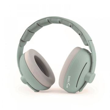 ZAZU Premium protihrupne slušalke za dojenčke in malčke, zelene