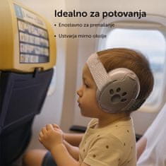 ZAZU Premium protihrupne slušalke za dojenčke in malčke, roza