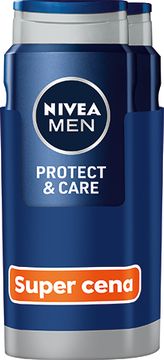 Nivea Gel za tuširanje za moške Men Protect & Care 2 x 500 ml
