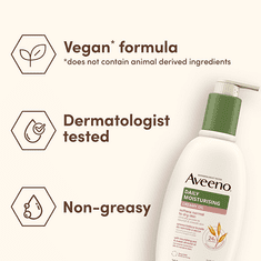Aveeno Dnevna vlažilna krema za telo (kremno olje) 300 ml