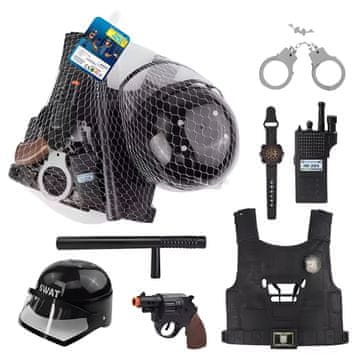 SWAT otroški set z dodatki - 7 delni