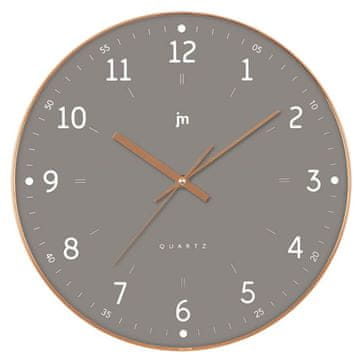 Lowell Stenska ura 35cm / 00975G / siva / MDF, ABS
