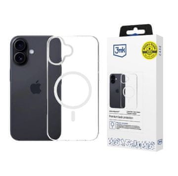 3MK Silikonski etui MagCase za Apple iPhone 17 - prozoren