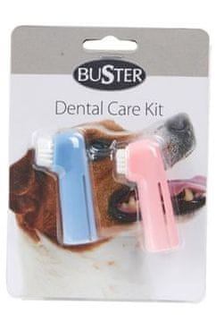 Buster Prstne zobne ščetke za pse 2pcs