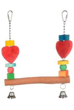 Tommi Igrača za eksote gugalnica z zvončki, lesena
