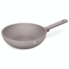 Berlingerhaus WOK ponev s titanovo površino 28 cm Taupe Collection BH-8093