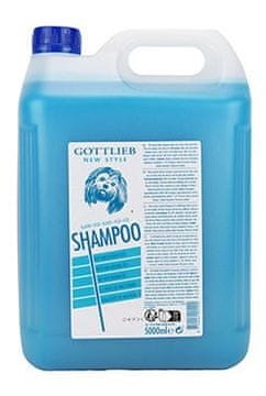 Beeztees Gottlieb šampon Modro beljenje z oljem makadamije 5l