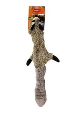 Skinneeez Igrača pes Raccoon žvižganje 61cm