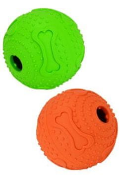 Trixie Igrača za pse Žogica z luknjo za hrano 9,5cm zelena TR