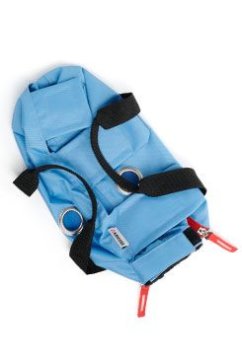 Buster Vrečka za fiksiranje za male živali, svetlo modra, velikost: 2,5 mm S