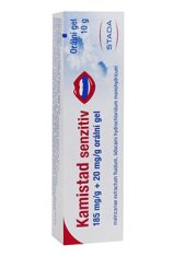 Kamistad Sensitive oralni gel 1x10gm