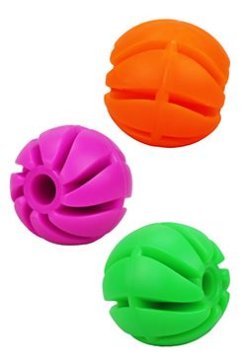 SP Žogica za pse s iralastim plavajočim Vanilom. 7 cm