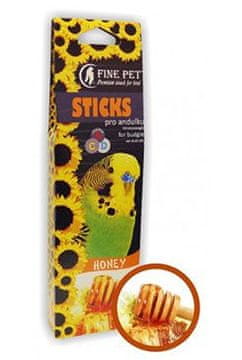 FINE PET Andulka Honey Bar 2pcs/110g