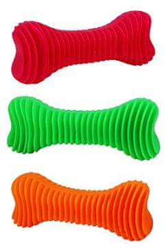 SP Igrača za pse Kost Dental Ribbed Floating 14cm