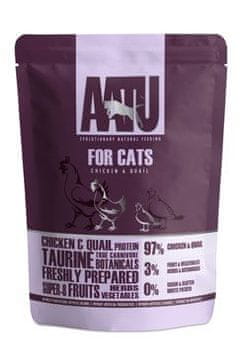 Aatu Cat Chicken&Quail žepek 85g