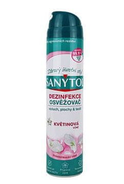 SANYTOL dezinfekcijski osvežilec zraka z vonjem po cvetlicah 300ml