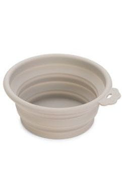 Potovalna skleda iz belega silikona 250ml KAR