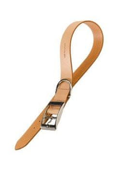 Ferplast Usnjena ovratnica NATURAL C 27cm x 10mm, rjava FP 1 kos