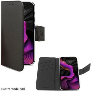 Celly Wally Wallet Case iPhone 16 Plus črna