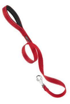 Ferplast Odsevni povodec DAYTONA DELUXE G25/120 redFP