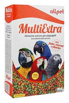 Hrana za ptice Vse MULTIEXTRA ekstrudirano. 0,6kg