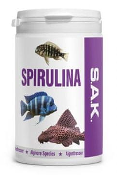 S.A.K. Spirulina 50 g (300 ml) kosmičev