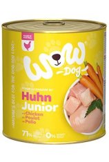 Wow piščanec v pločevinki Junior s korenčkom 800g